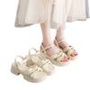 Fairy Shoes Thick-soled Shoes New Women's Thick-heeled Beach Sandals