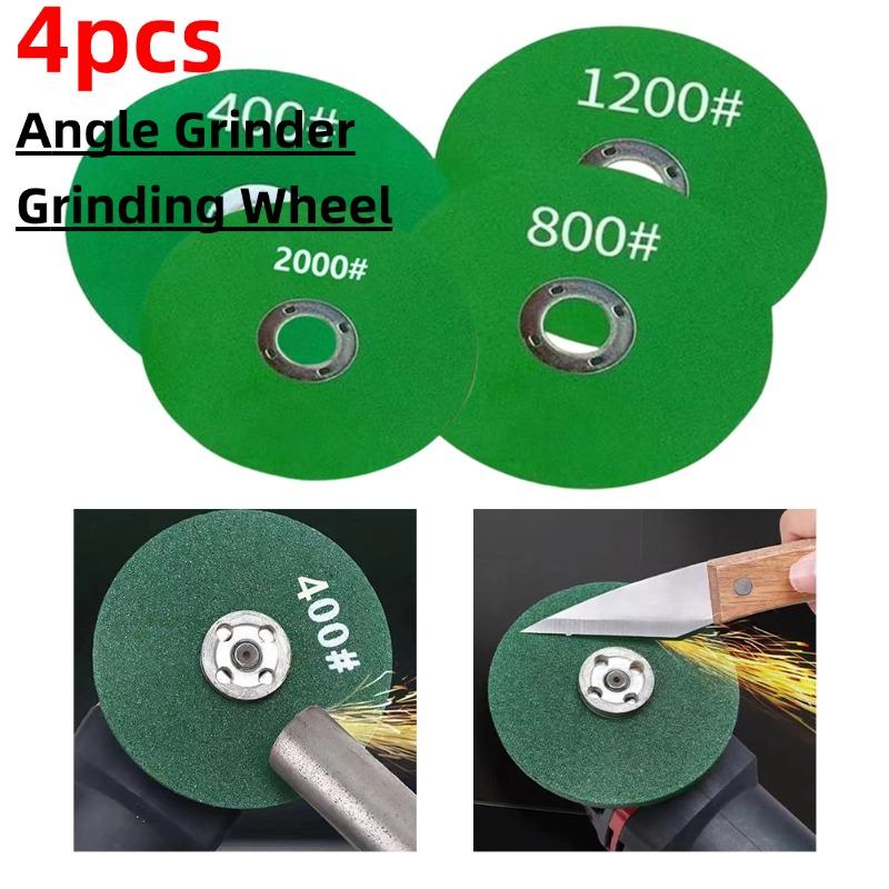 

4pcs Angle Grinder Grinding Wheel 400-2000 Mesh Angle Grinder Cutting Grinding Disc Polishing Tool Power Tool Accessories China Mainland