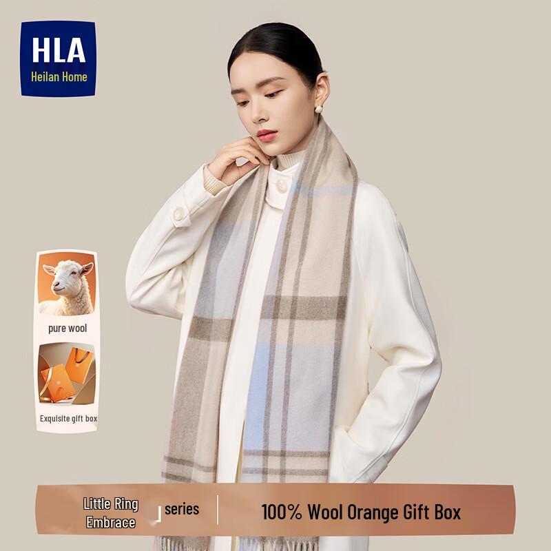 Heilan Home Women's Lambswool Scarf