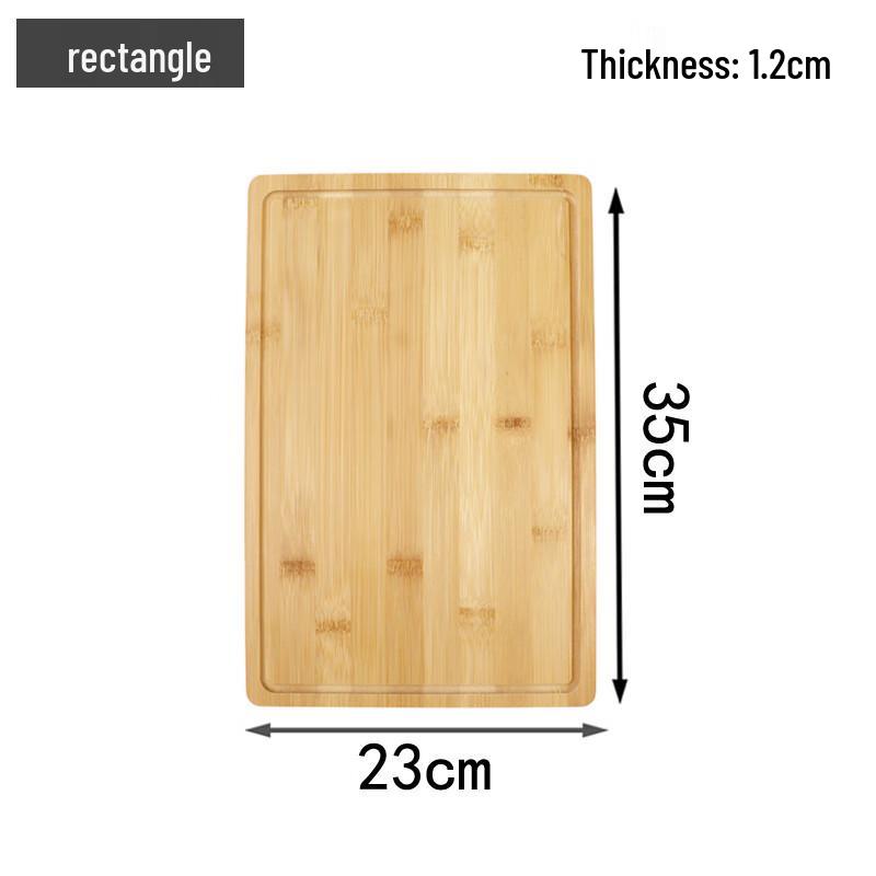 ZISIZ Bamboo Wood Multi-Purpose Board (2-Pack)