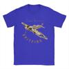 Spitfire Supermarine RAF Jagdflugzeug Baumwoll-T-Shirts Freizeit-T-Shirt für Herren Sommer Ästhetisch Bedruckte Kurzarm-Oberteile