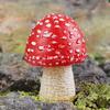 Cross-Border Mushroom Keyring Toy: Shiitake, White Death Cap, Enoki, Matsutake, Amanita Muscaria.