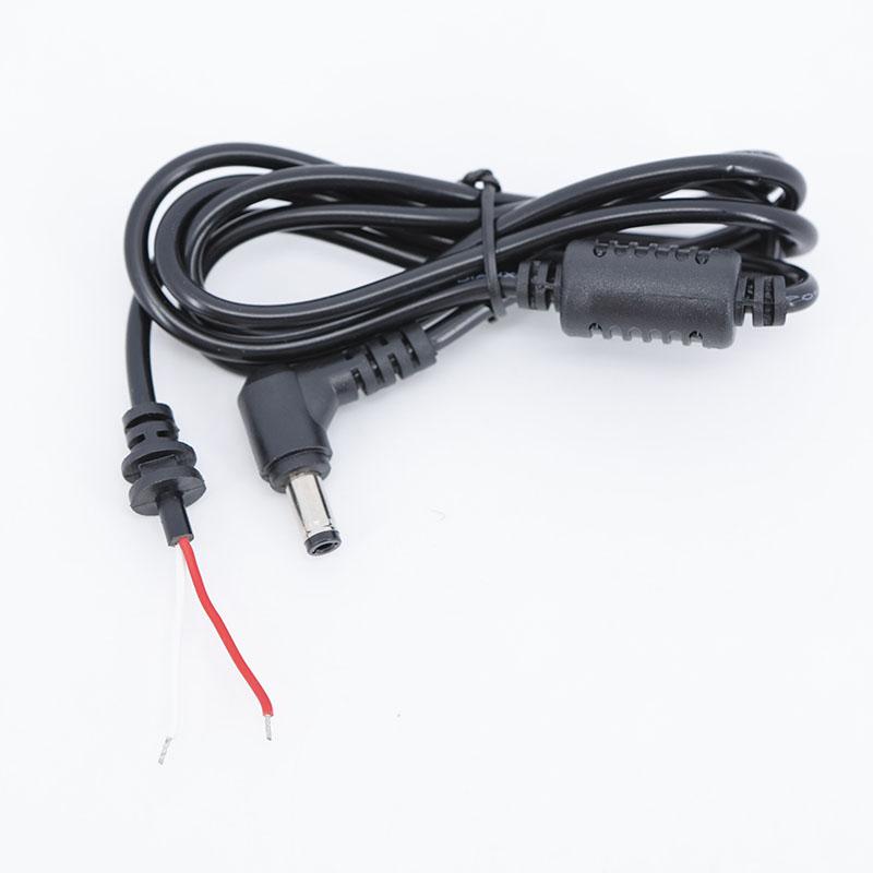 Dc Plug Adapter Charger Cable Cord 5.5 x 2.5mm Laptop Power Connector right angel Jack 120W for Pc Notebook Charger repair wire
