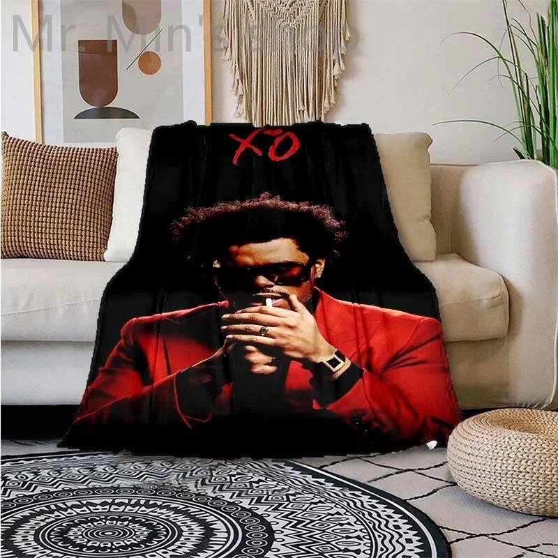 The Weeknd - Manta for the Singer The Weeknd Print Blanket Home travel blanket throw blanket thin blanket Warm blanket