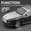 Scale 1:24 Spectre Cullinan Sports Car Model Toy Metal Diecast Music Light Wheel Steering Models Toys for Children's Gifts
