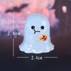 6pcs Set Glow In Dark Halloween Miniature Ornaments Glow In Dark Figurines  Party Decor