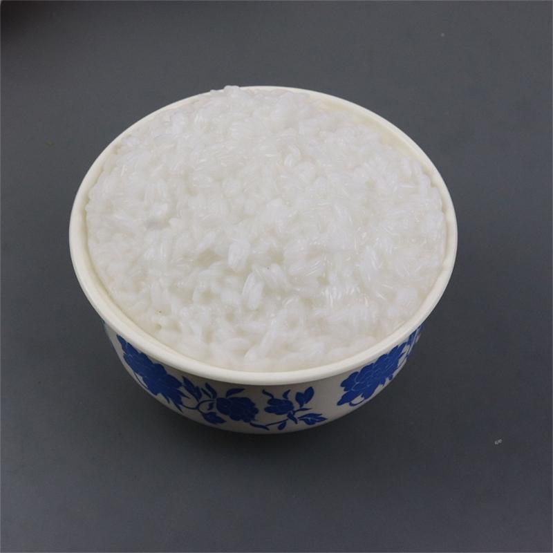 Artificial Rice In Bowl Fake Rice Model, Hotel Kitchen Decoration Reliable Material Perfect for Kitchen Decoration Gift