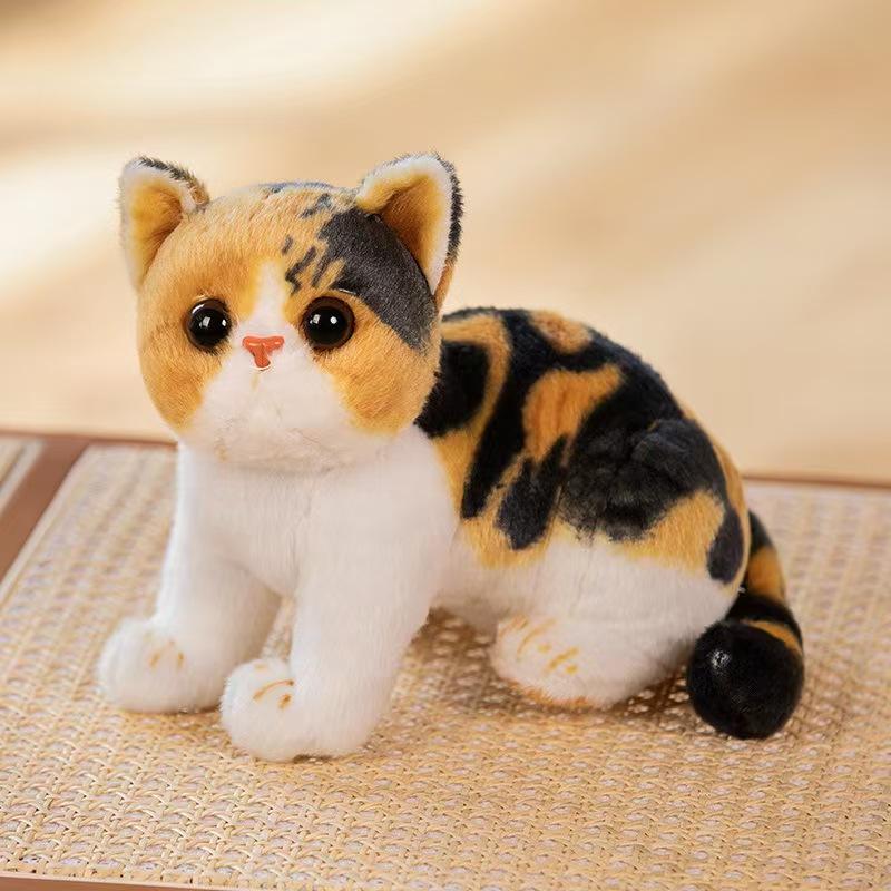 

New Simulation Garfield Cat Cute Kitten Plush Toy Doll Children Comforting Pet Hug Pillow Premium Durable Quality 26cm