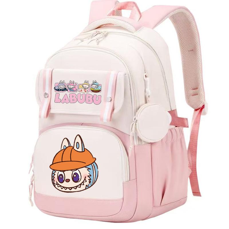 Cute Printed Backpack Teenager Student Girl Boy Knapsack Large Capacity Waterproof Casual Bag Coin Purse Women Laptop Bag Mochila