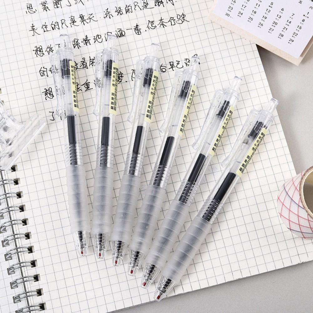 Schreibwaren Kugelschreiber 0,5mm Schreiben Gel Stift Retractabl Neutral Stift Set Business Unterschrift Stift