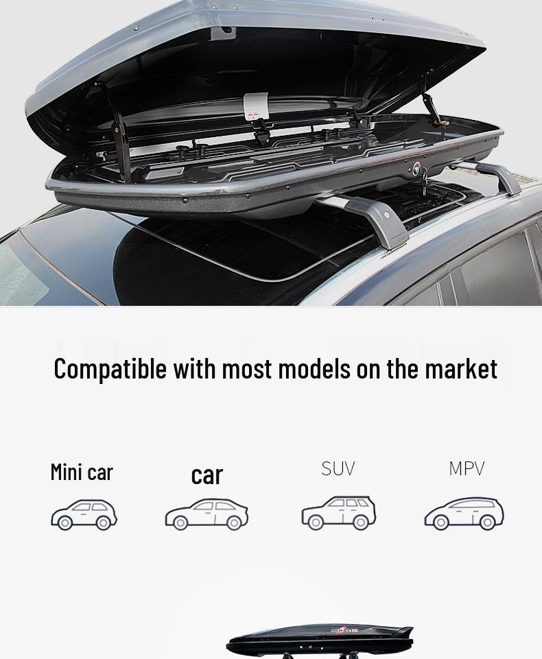 Universal SUV Roof Luggage Box – Compatible with All Models for Car Self-Driving Tours