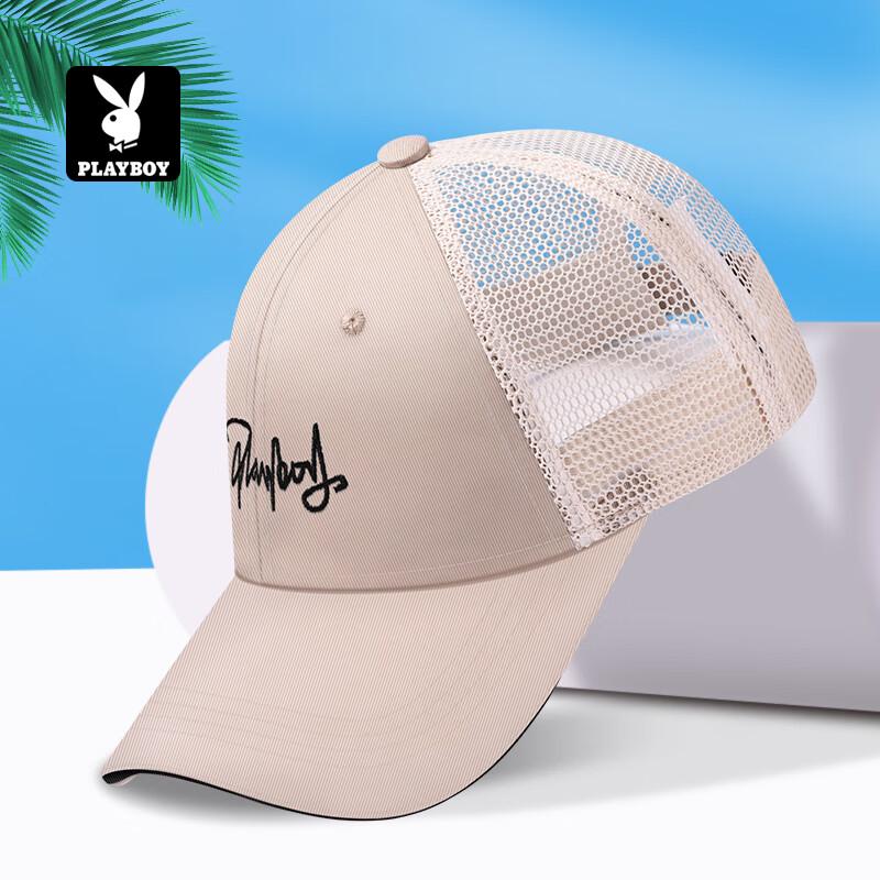 Playboy Унисекс Летняя дышащая бейсболка с полусеткой One Size (55-62cm) хаки