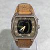 Used 00s [FOSSIL] Big Tick/BG-2194/Leather Band/Y2K/Genuine Leather/Archive/Vintage/Fossil