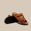 Thick-soled Birken slippers women's summer wear 2025 new super fire cool slippers men's and women's soft-soled flat-soled Birken sandals