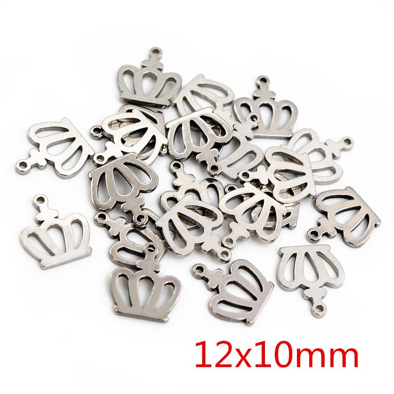 30pcs/lot No Fade 316 Stainless Steel Star Heart Fish Cat Charms Pendant for DIY Necklace Bracelet Craft Jewelry Making Findings