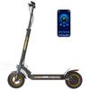 Electric Scooter iScooter W9 Air 10" 500W Motor Fully Suspended Adult Electric Scooter Top Speed 25Km/h 48V 10AH Black