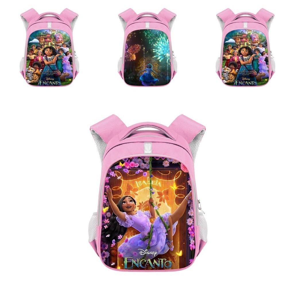 Encanto Mirabel Girls Backpack Waterproof Large Capacity School Bag For Kids