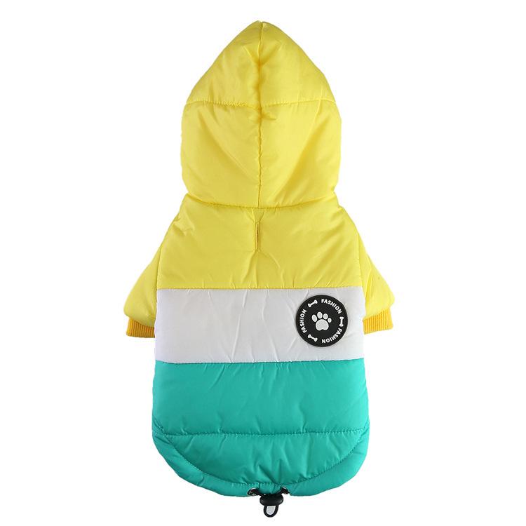 Waterproof Warm Dog Jacket: Thickened Cotton Velvet for Cold Protection, Winter Outdoor Pet Clothing