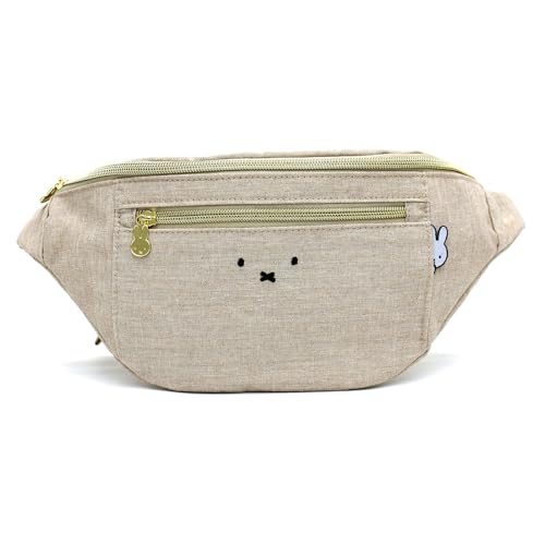 Hapitas Miffy Waist Bag/Body Bag B282 Face Beige