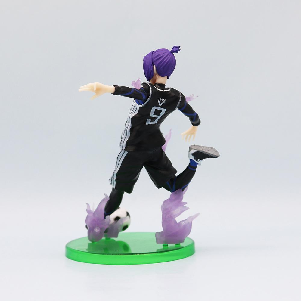 BLUE Lock Figure Isagi Yoichi Reo Mikage Seishiro Nagi Figure Play Football Action Figure Model Collection Doll Toy Xmas Gift