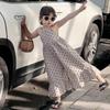 Children Girls' Suspender Jumpsuit Polka Dot Printed Loose Kids Jumpsuit