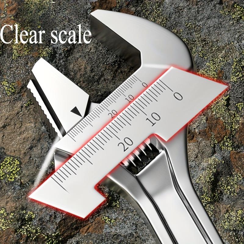 1pc Multi-Angle Adjustable wrench,Hand Tool with Ergonomic Locking Lever,Wide Jaw Design for Plumbing/Auto/DIY