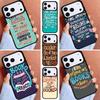 Read Books Library Bookshelf Quotes Phone Case for iPhone 17ProMax 12 13 14 15 16e 17 Pro Max Plus Air Cover