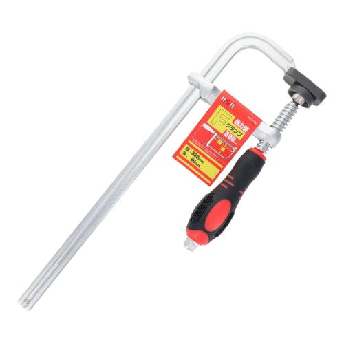 Sankyo Corporation H&H Heavy-Duty F Clamp, 300mm, HFC-300, Silver