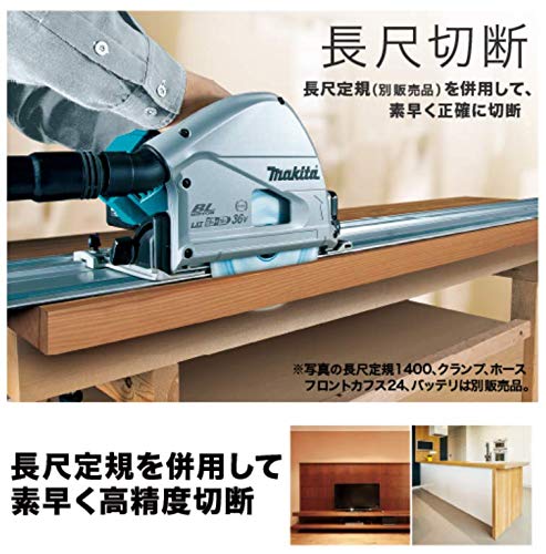 Makita Fierăstrău circular cu pânză adâncime 165mm, reîncărcabil 18V, Vândut separat Baterie/Încărcător/Cutie SP601DZ