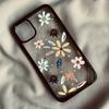 Colorful Flowers Phone Case For IPhone 17 Air 16 15 14 Plus 13 12 11 Pro Max Shockproof Clear Cover For IPhone 16 15 14 Plus