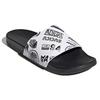 Adidas Adilette Comfort Slide 'All Over Logos - White' FZ1751