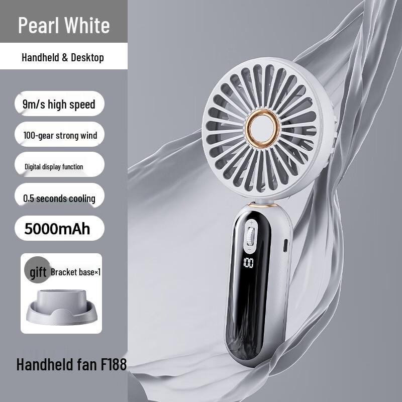 JINGRUIXIANG Portable USB Rechargeable Mini Fan