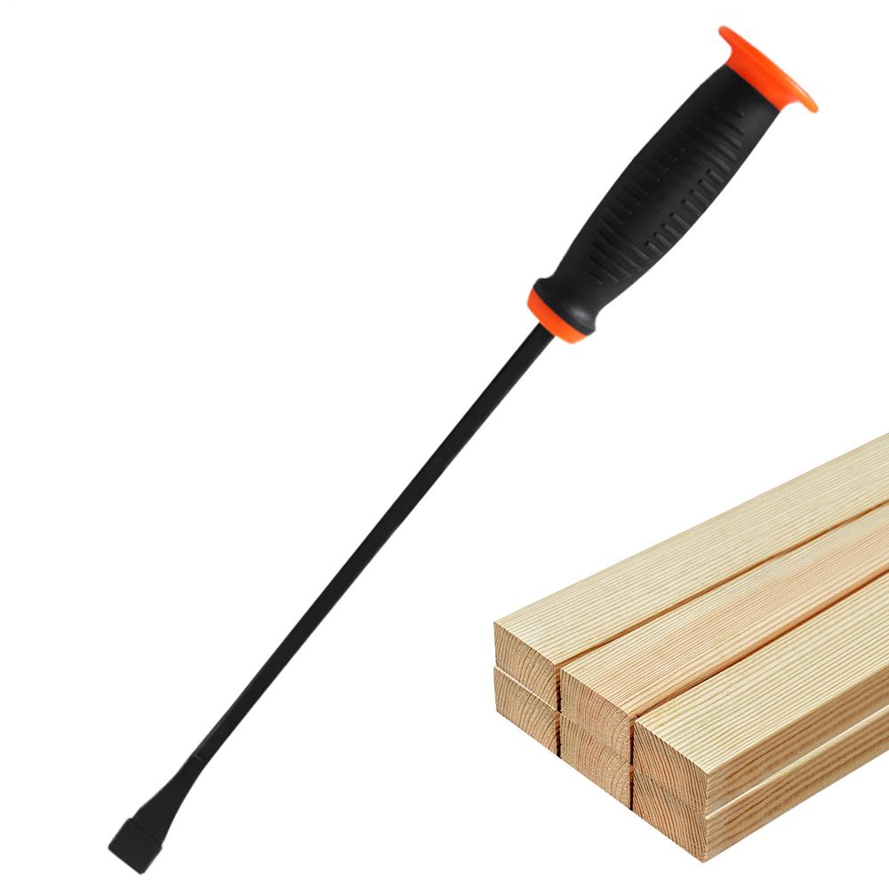 Pry Bars Heavy Duty Multipurpose Prying Crowbar Heavy Duty Nail Puller Lifting Prybar Tool With Strike Cap For Home And Garage