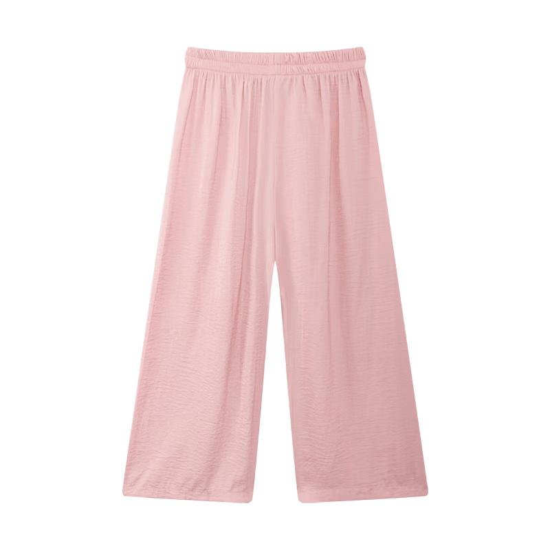 Zuo Xi Girls' Summer Lightweight Wide-Leg Pants