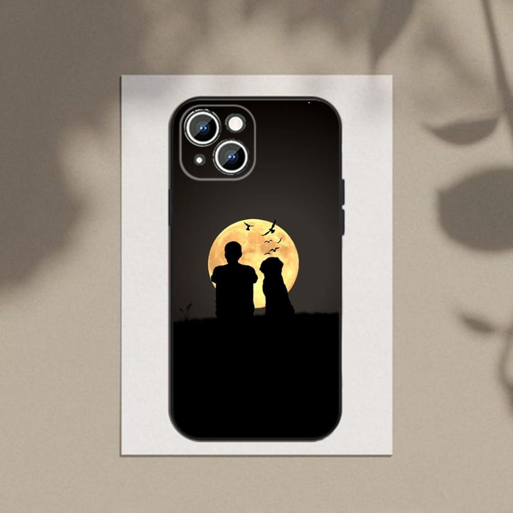 Hunter Dog Hunting Phone Case Phone Case For Apple iPhone 15,14,13,12,11,XS,XR,X,8,7,Pro,Max,Plus,mini Silicone Black Cover