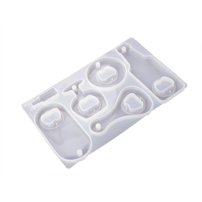 Kit matrițe pentru deschizător de sticle Deschizător de bere Forme din silicon Artizanat DIY Fabricarea cheii pentru bere