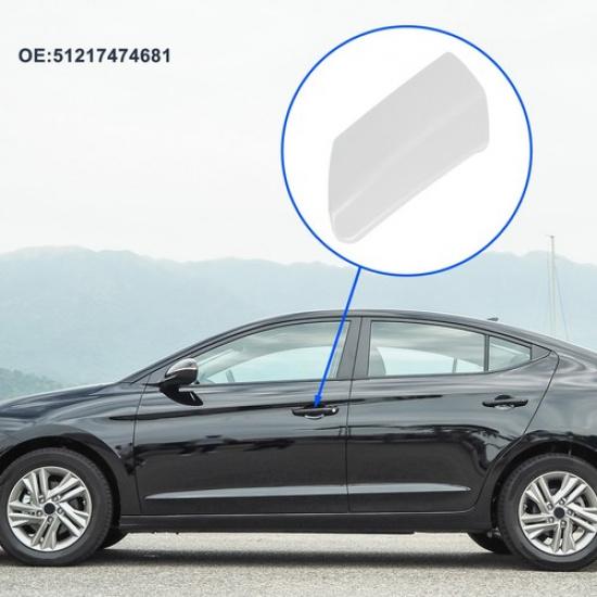 Накладка ручки передней левой двери для BMW 7-Series G11 G12 17-22 №51217474681 Белый
