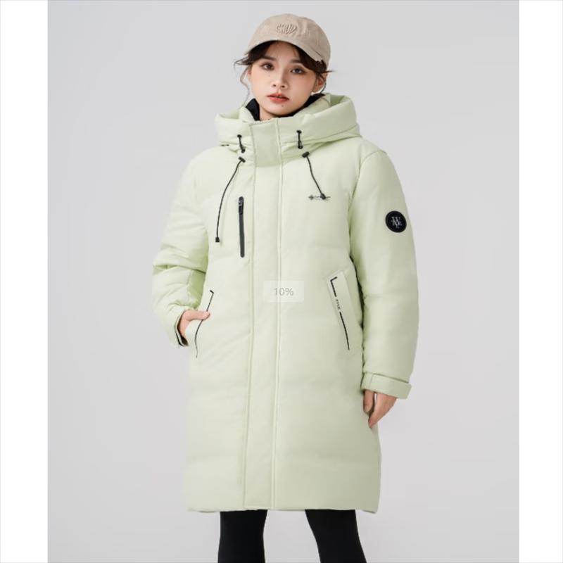 

SNOWFLYING 2024 Unisex Hooded Duck Down Jacket XL (180)