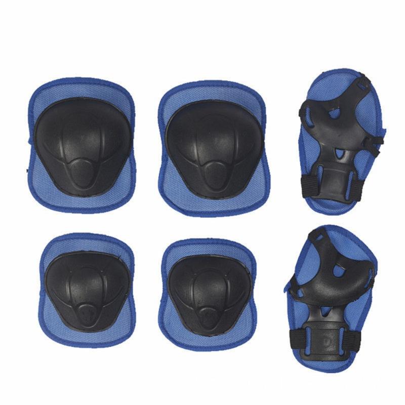 7 STÜCKE/6 stücke kinder skating schutz ausrüstung set 1 helm + 2 knie pads + 2 ellenbogen pads + 2 hand pad skating ausrüstung
