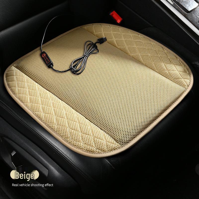 USB Cooling Ventilation Seat Cushion – Breathable Summer Comfort for Car, Truck, or Office Chair