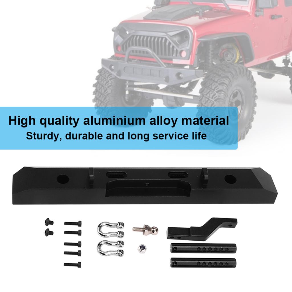 Aluminium Alloy RC Rear Bumper Guard Spare Upgrade Parts Accessories for RGT 1 10 Truck Overland Rock Cruiser