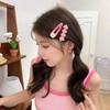 Cute Love Hairpins Girls Korean Frosted Hair Clips Acrylic Fashion  Barrette Trendy Girls Hair Accessories Jewelry Pins