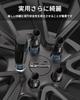 GAsupply Wheel Nuts M12xP1.5 Taper Seat 60° Long Nuts Through Type Racing Nuts Steel with Socket Set of 20