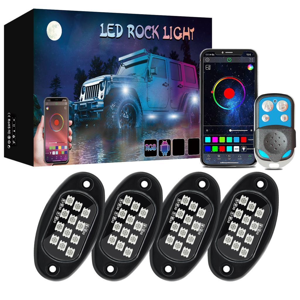 Industrial Grade Multicolor Underglow Lights Vibrant Lights Colorful Lights Changing for Unique Vehicle Decoration
