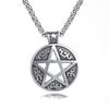 Chain Titanium Steel Pendant Punk Necklace Retro Trendy Men and Women Casting Necklace