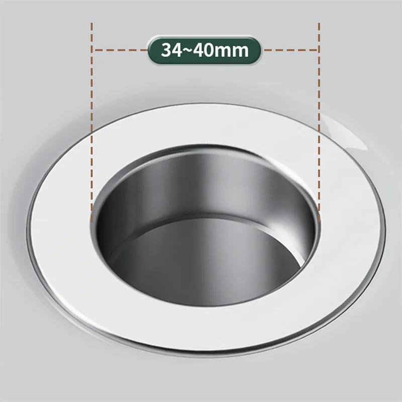 2 buc Dop scurgere chiuvetă presurizat Protecție chiuvetă de față Plasă filtru săritor