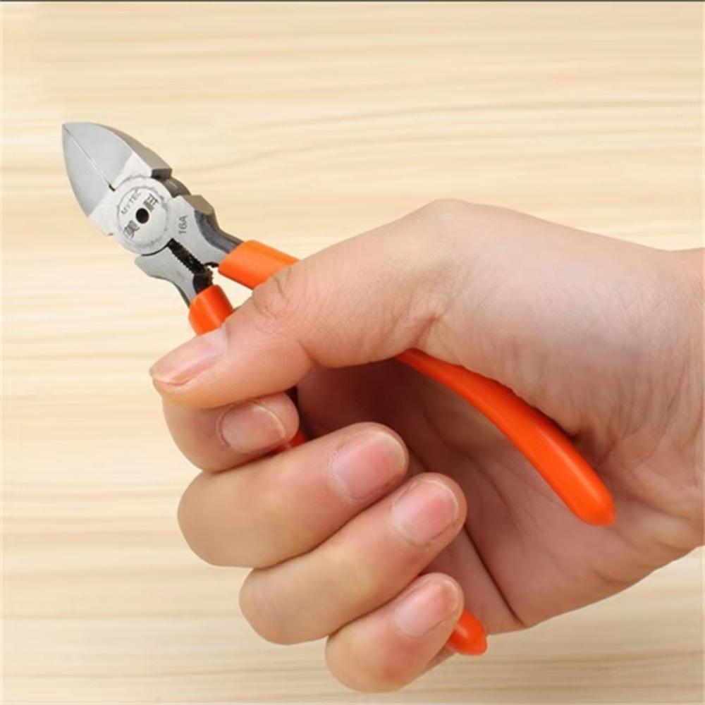 5/6inch Diagonal Pliers Multi Functional Electrical Wire Cable Cutters Cutting Side Snips Flush Nipper Hand Tools