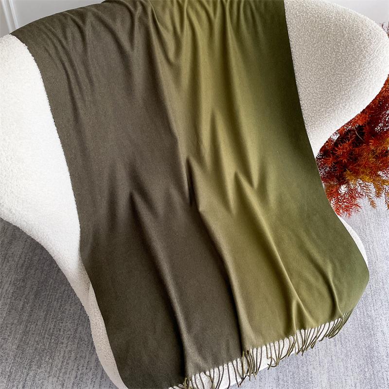 New 40 Color Winter Scarf for Women Long Warm Cashmere Scarves Hijab Solid Lady Shawl Wrap Pashmina Bandana Stoles 70X190Cm