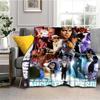 Available In Various Sizes, These M-Michael J-Jackson Printed High-definition Blankets Are Soft and Comfortable, Customizable