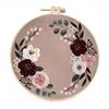 1pc Floral Embroidery DIY Fabric Craft Kit with Tools